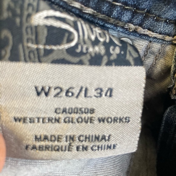 Silver jeans slight boot cut - Picture 6 of 8